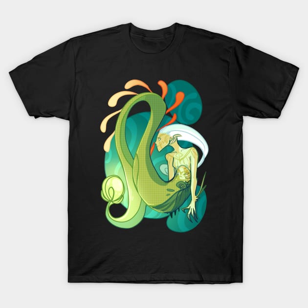 Witch from the Depths T-Shirt by AshenShop